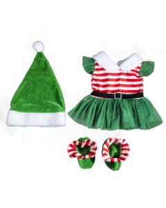 Christmas Elf Girl w/hat and shoes (16")